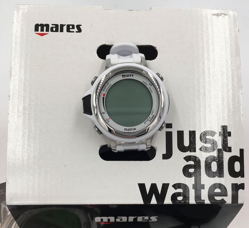 Počítač na potápění Mares Matrix bílá